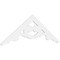 Ekena Millwork Pitch Robin Architectural Grade PVC Gable Pediment, 72"W x 24"H x 1"P (8/12) GPP072X024X100ROB - alternate 1